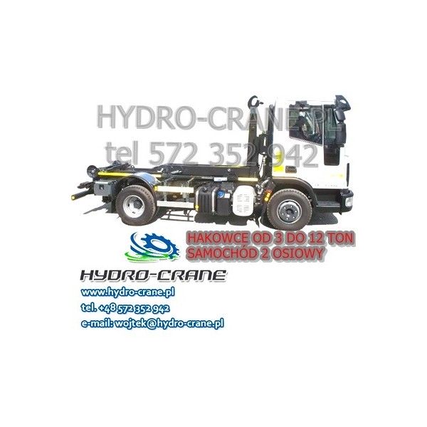 HOOKLIFTS 8 TONS  WITH ARTICULATED ARM